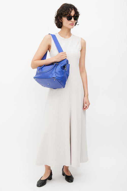 Hermès 2012 Bleu Electrique Toolbox 26 Swift Bag