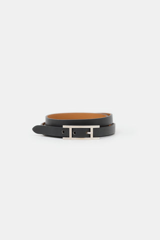 Hermès 2012 Chamonix Leather Hapi 3 Bracelet