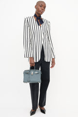 Hermès 2013 Bleu Orage Togo Birkin 25 Bag