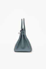 Hermès 2013 Bleu Orage Togo Birkin 25 Bag