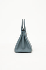 Hermès 2013 Bleu Orage Togo Birkin 25 Bag