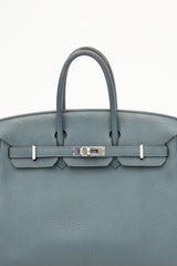 Hermès 2013 Bleu Orage Togo Birkin 25 Bag