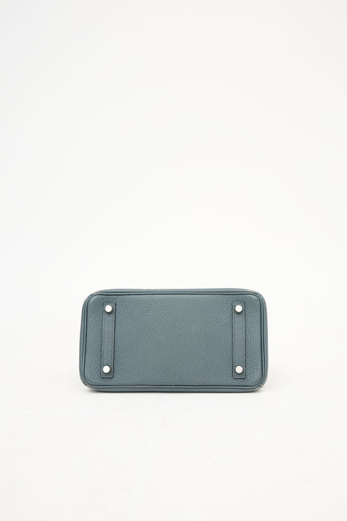 Hermès 2013 Bleu Orage Togo Birkin 25 Bag