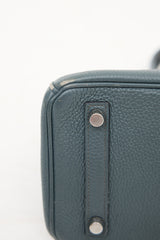 Hermès 2013 Bleu Orage Togo Birkin 25 Bag