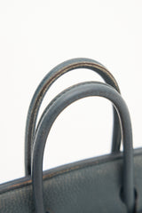 Hermès 2013 Bleu Orage Togo Birkin 25 Bag