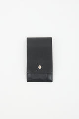 Hermès 2014 Noir Chevre Mysore Card Holder
