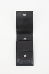 Hermès 2014 Noir Chevre Mysore Card Holder