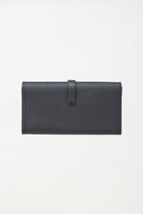 Hermès 2015 Bleu Nuit Swift Jige Elan 29 Clutch