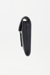 Hermès 2015 Bleu Nuit Swift Jige Elan 29 Clutch
