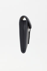 Hermès 2015 Bleu Nuit Swift Jige Elan 29 Clutch