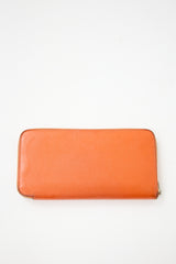 Hermès 2017 Epsom & Barenia Leather Silk'In Classique Wallet