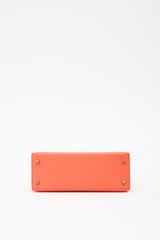 Hermès 2015 Orange Poppy Epsom Kelly Sellier 25 Bag