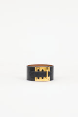 Hermès 2015 Box Leather Intense Bracelet