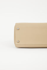 Hermès 2030 Trench Togo Kelly Retourne 32 Bag