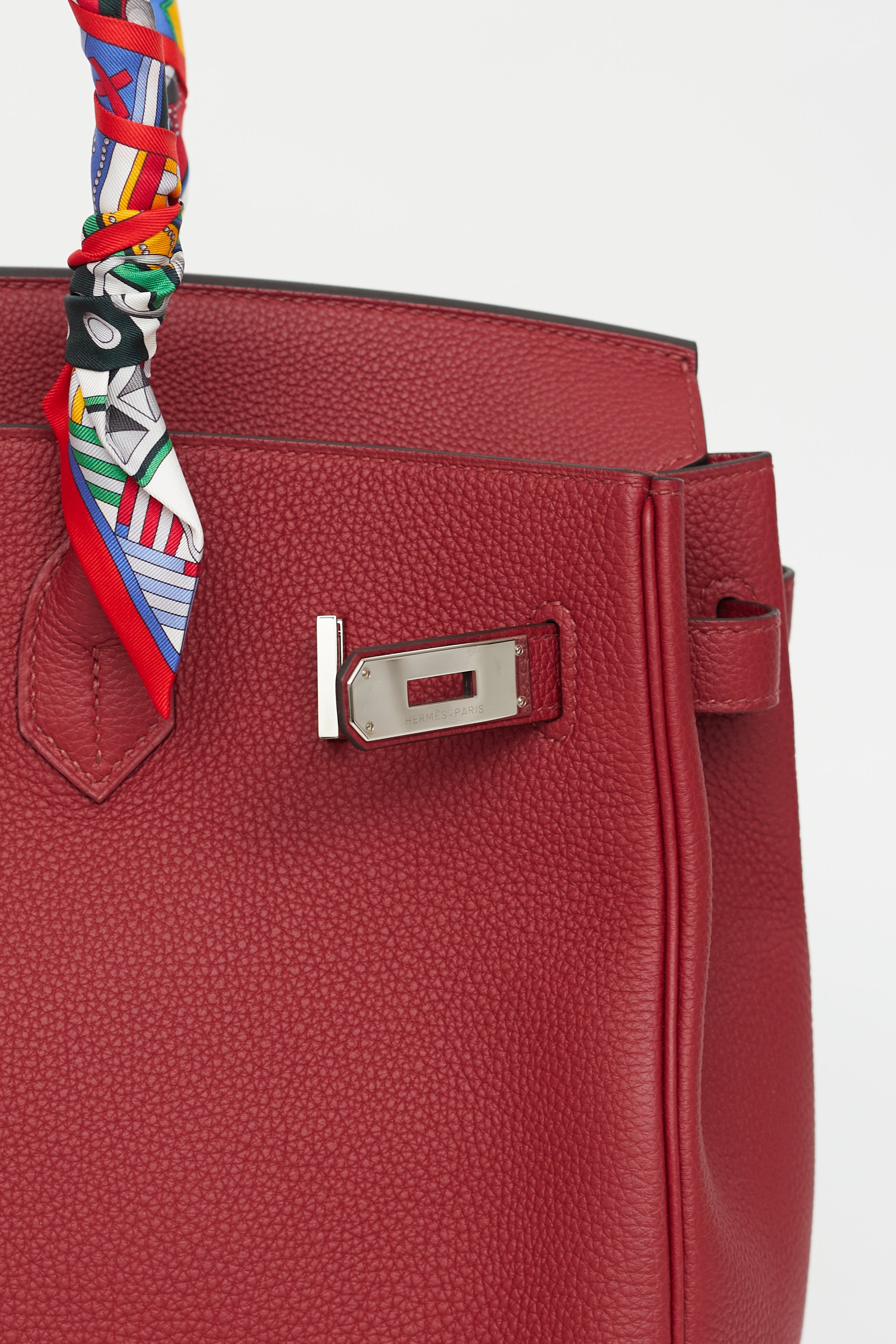 Hermès // 2016 Rouge Grenat Togo Birkin 35 Bag – VSP Consignment