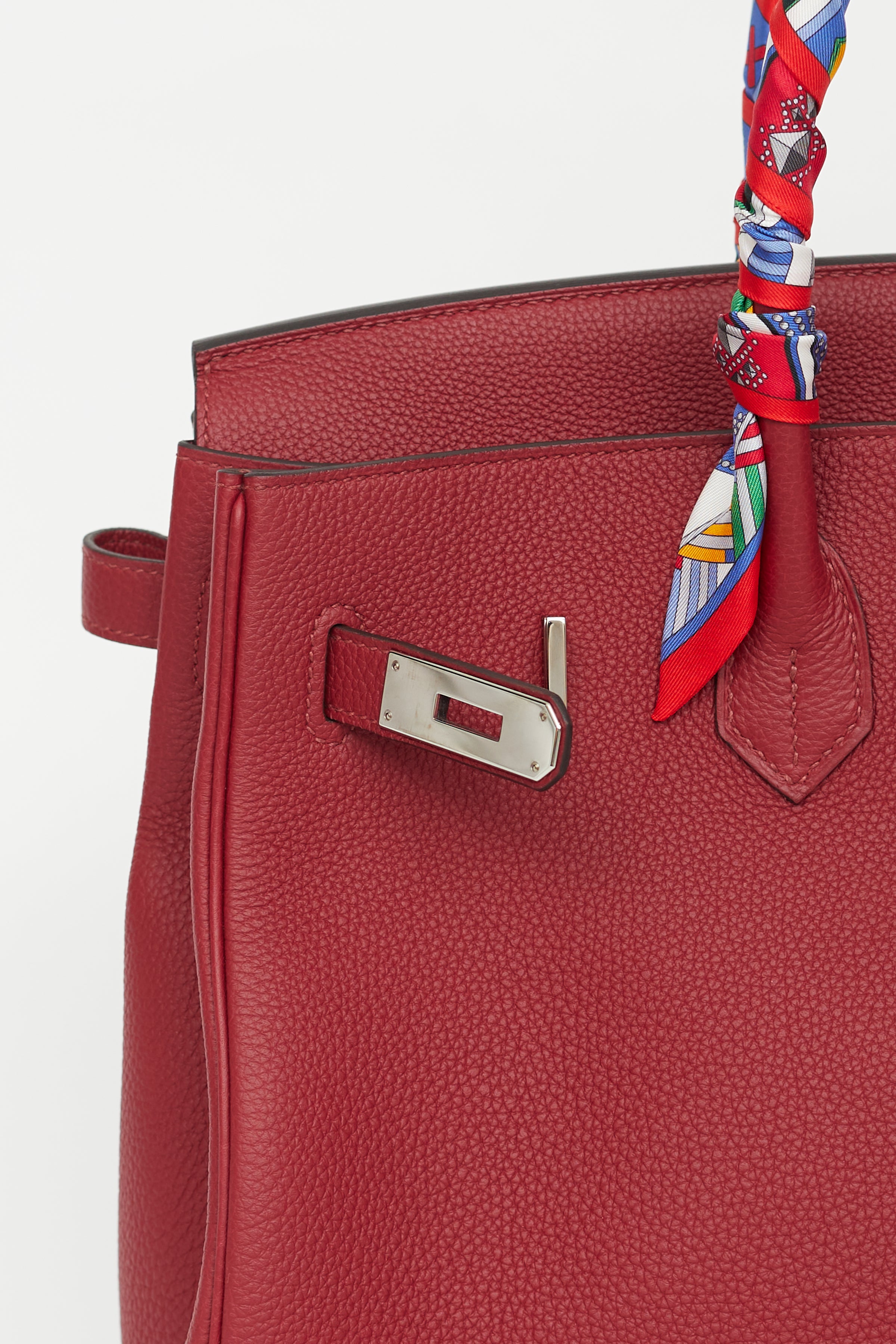Hermes Birkin 35 Rouge Garance Handbag