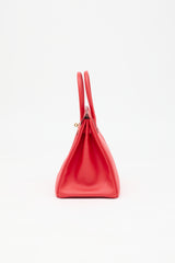 Hermès 2017 Rouge Casaque Clemence Birkin 35 Bag