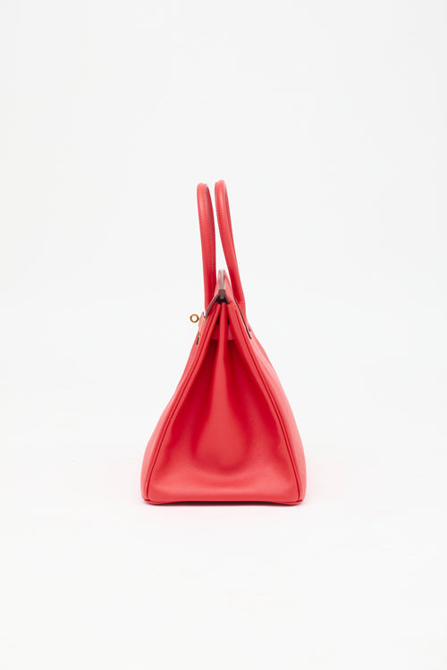 Hermès 2017 Rouge Casaque Clemence Birkin 35 Bag