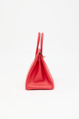 Hermès 2017 Rouge Casaque Clemence Birkin 35 Bag