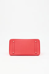 Hermès 2017 Rouge Casaque Clemence Birkin 35 Bag