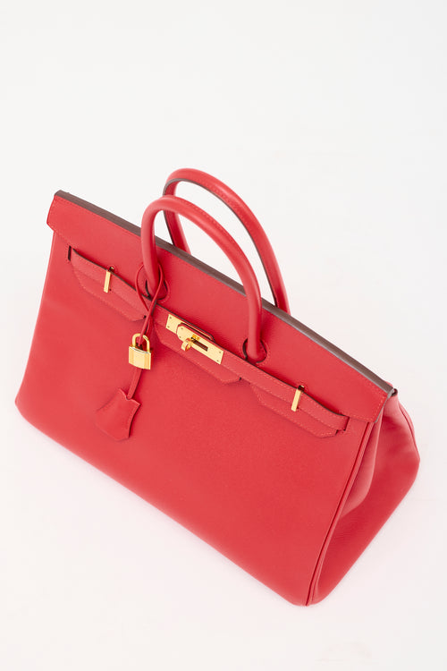 2017 Rouge Casaque Clemence Birkin 35 Bag