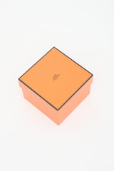 Hermès 2017 Orange H Swift & Stainless Steel Cape Cod Watch