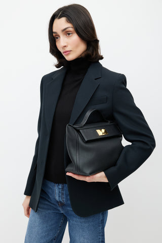 Hermès 2018 Black Maurice & Swift Leather 24/24 Bag