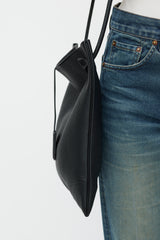 Hermès 2020 Black Leather Silky City PM Bag