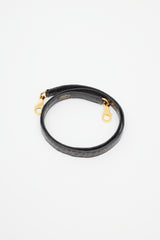 Hermès 2020 Graphite Exotic Leather & Gold Kelly Sellier 25 Bag