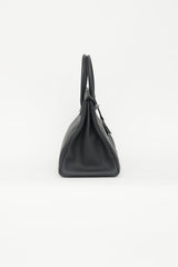 Hermès 2020 Bleu Nuit Togo Birkin 35 Bag