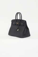 Hermès 2020 Bleu Nuit Togo Birkin 35 Bag