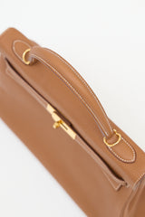 Hermès 2021 Gold Togo Kelly Retourne 32 Bag