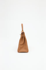 Hermès 2021 Gold Togo Kelly Retourne 32 Bag