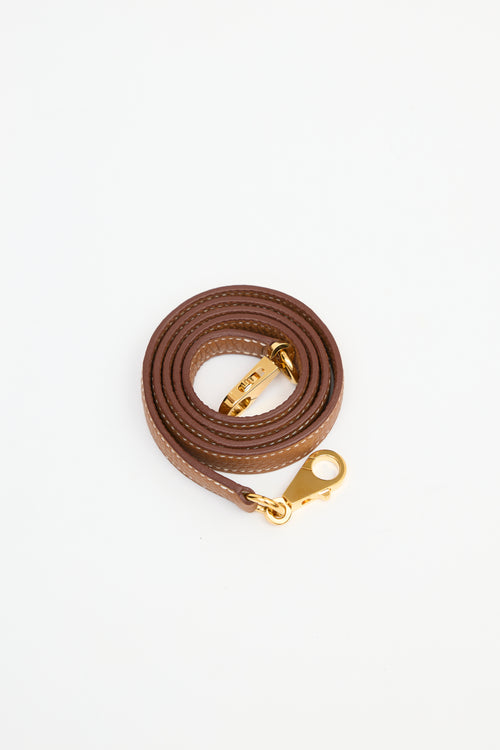 Hermès 2021 Gold Togo Kelly Retourne 32 Bag