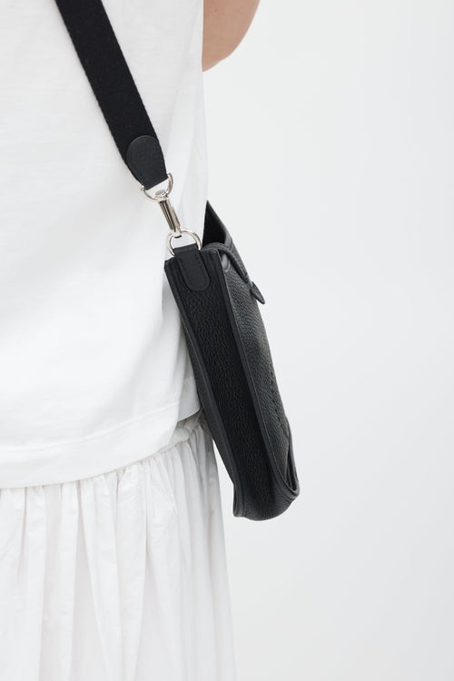 Hermès 2026 Noir Clemence Evelyne I TPM 16 Bag