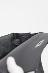 Hermès 2021 Noir Togo Kelly II Retourne 32 Bag