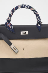 Hermès 2021 Noir Togo Kelly II Retourne 32 Bag