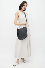Hermès 2022 Noir Perspective Cavalier 28 Shoulder Bag