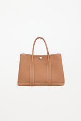 Hermès 2022 Gold Clemence Garden Party 30 Bag