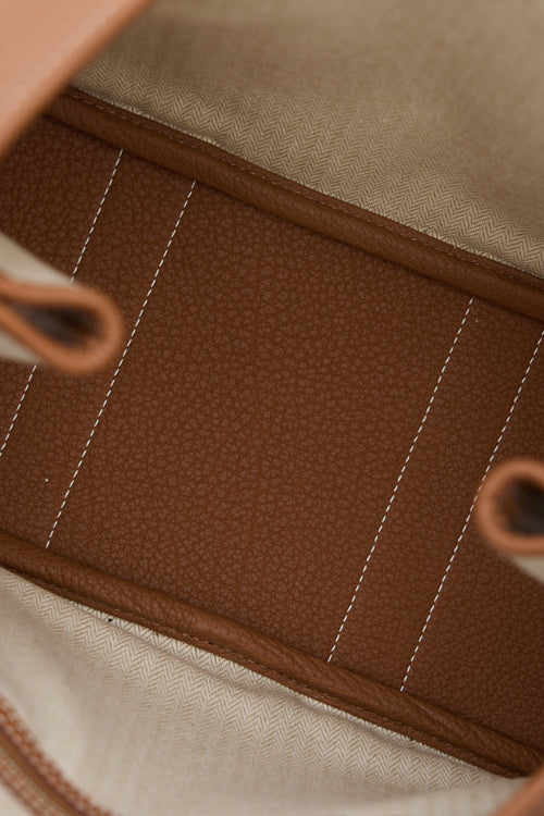 Hermès 2022 Gold Clemence Garden Party 30 Bag