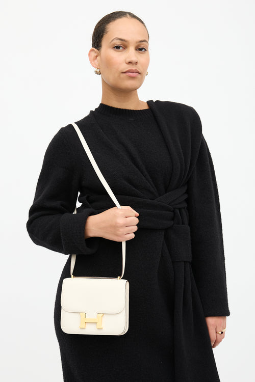 Hermès 2022 Nata Chevre Mysore Constance III Mini Bag