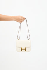 Hermès 2022 Nata Chevre Mysore Constance III Mini Bag