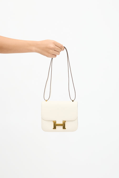 Hermès 2022 Nata Chevre Mysore Constance III Mini Bag