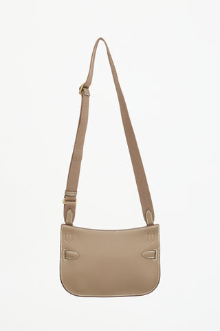 Hermès 2023 Etoupe Swift Mini Jypsiere Bag