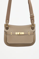 Hermès 2023 Etoupe Swift Mini Jypsiere Bag