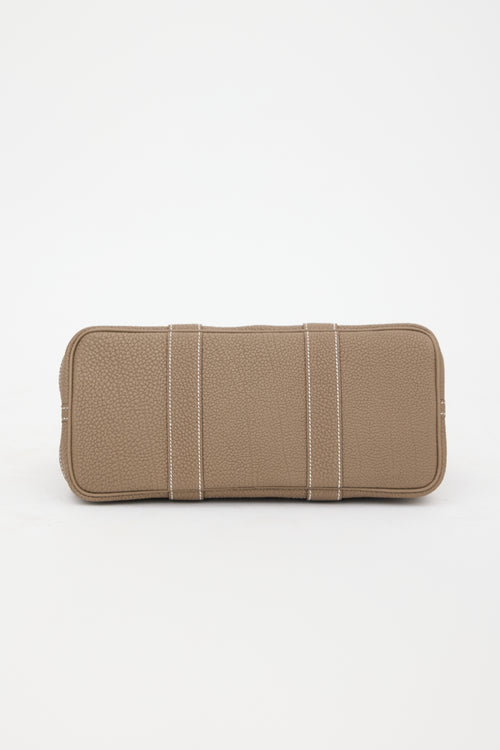 Hermès 2024 Etoupe Negonda Garden Party 30 Bag
