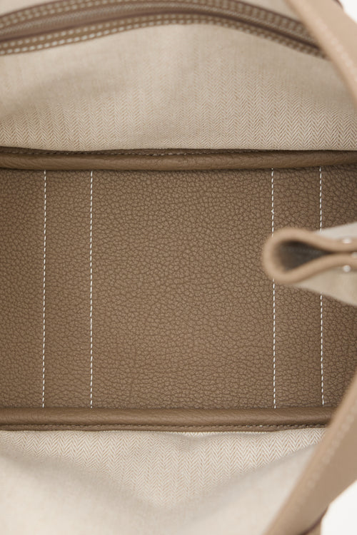 Hermès 2024 Etoupe Negonda Garden Party 30 Bag