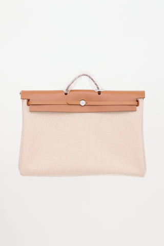 Hermès 2024 Toile & Vache Hunter Herbag 50 Bag