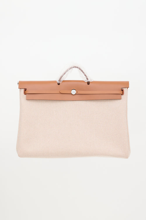 Hermès 2024 Toile & Vache Hunter Herbag 50 Bag