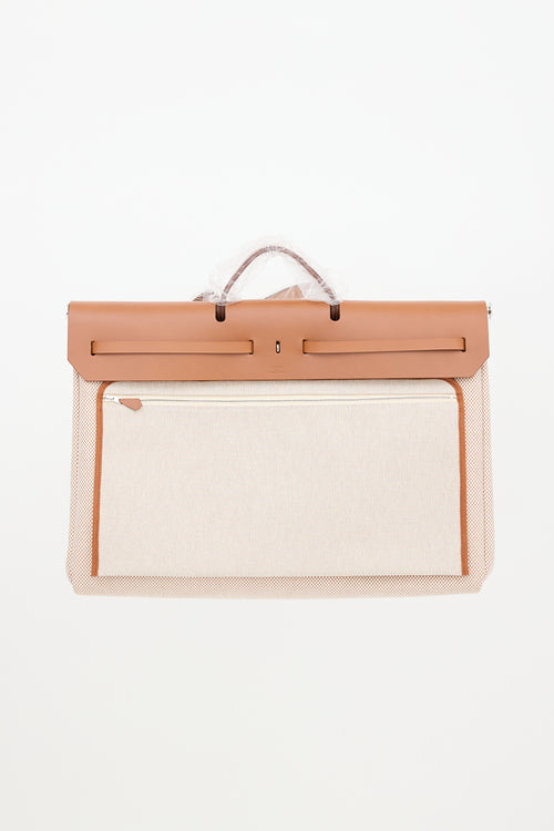 Hermès 2024 Toile & Vache Hunter Herbag 50 Bag